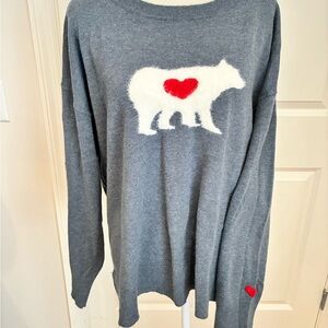 Sundance Blue Knit Sweater